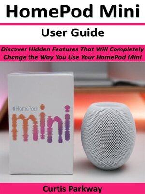 cover image of HomePod Mini User Guide